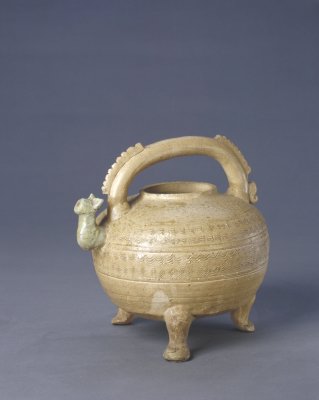 图片[1]-Original porcelain celadon glaze with water ripple-China Archive